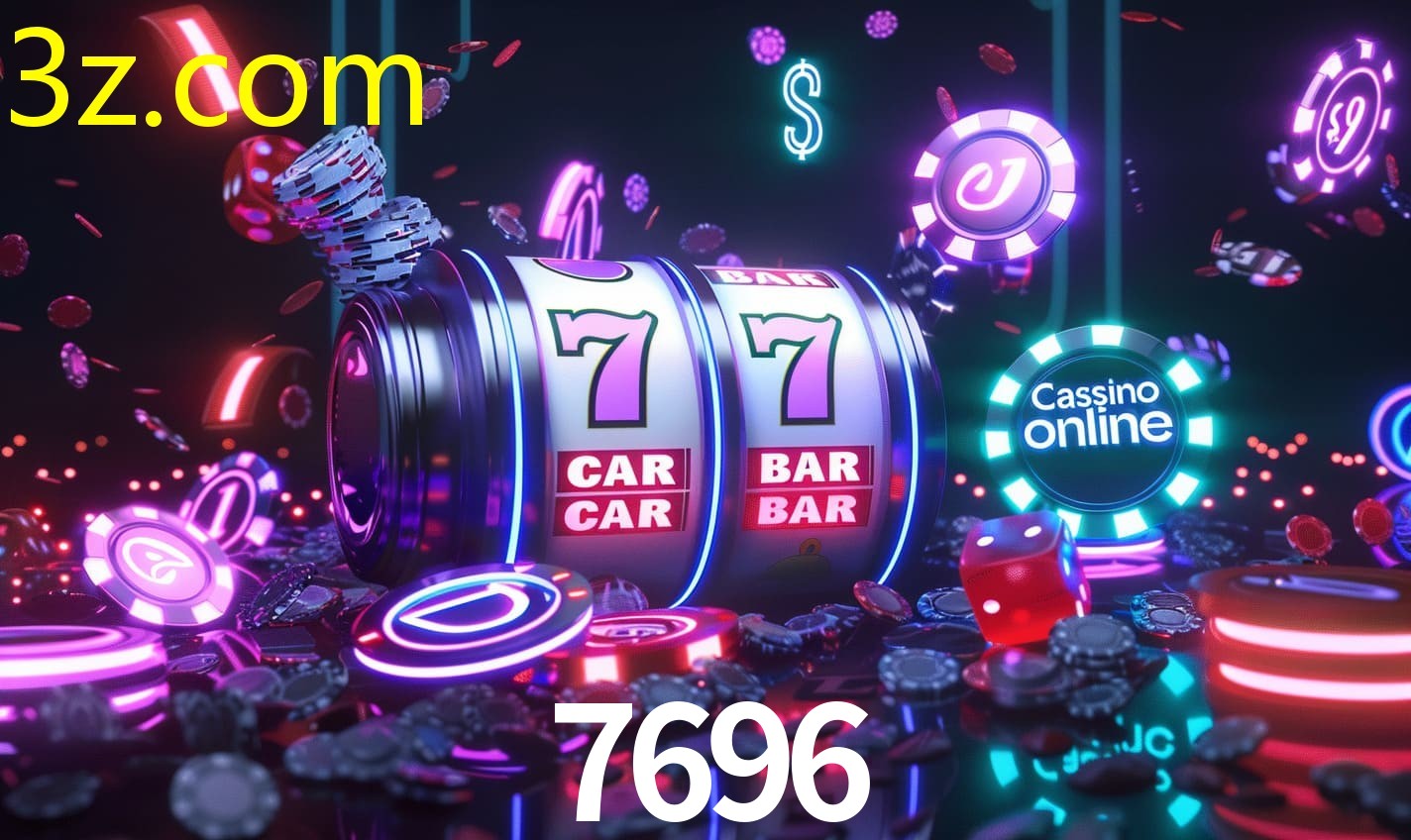 7696