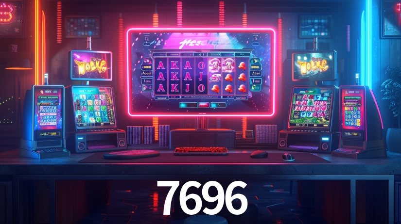 7696
